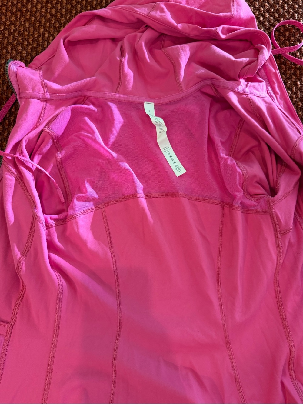 Lululemon Pink Zip-Up Hoodie Jacket - Picture 11 of 11